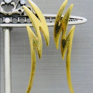 GIVENCHY Goldtone Earrings. GORGEOUS